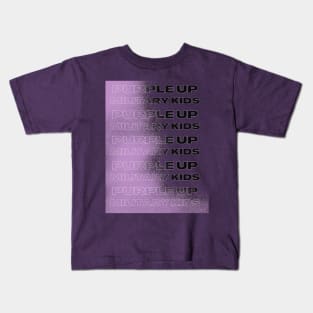 purple up for military kids Kids T-Shirt